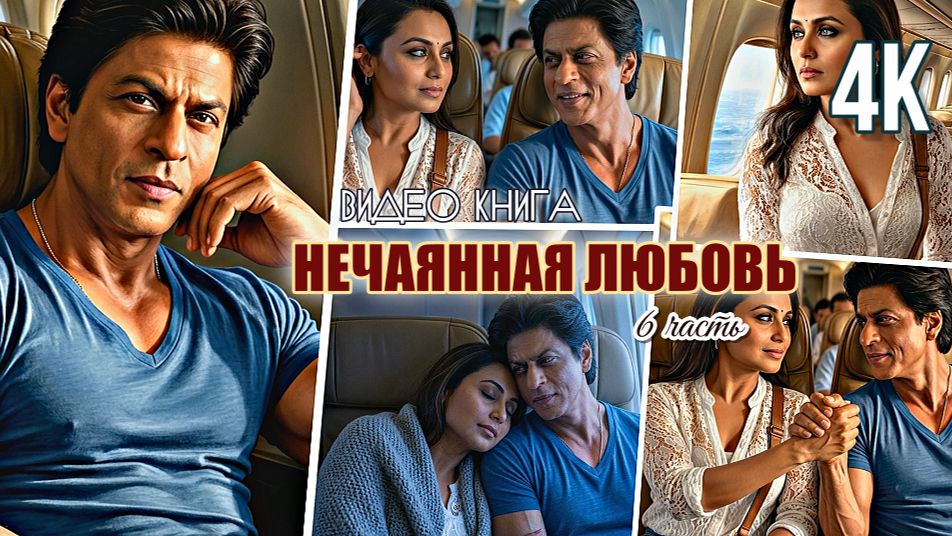 видео книга ″НЕЧАЯННАЯ ЛЮБОВЬ″ 💖   (6 часть) в 4к