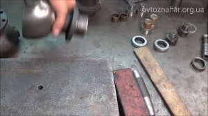 УАЗ - замена шкворней и реставрация деталей
