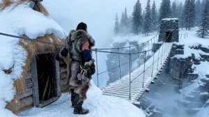 Экстремальное выживание в снегу.