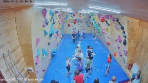 Первенство Раменского по скалолазанию , третий сет юноши 2013-2012