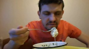 ОБЖОР ОЧЕНЬ ВКУСНЫЕ ПЕЛЬМЕНИ  С УКРОПОМ