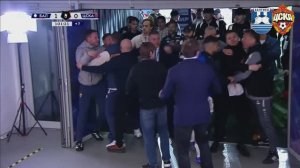 Драка Талалаева и Челестини в матче Балтика ЦСКА