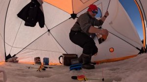 Последний лед. ПЛОТВА НЕ ДАЕТ СИДЕТЬ