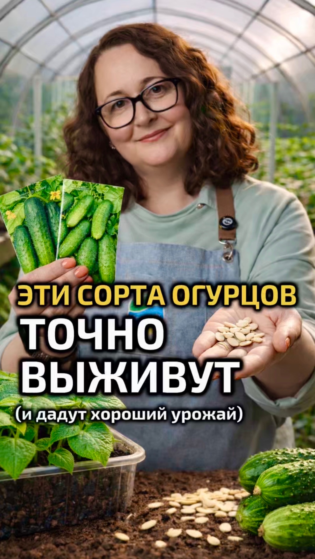 Эти сорта огурцов точно выживут