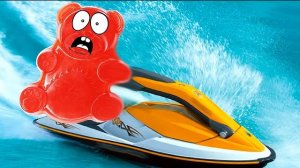 КАК ОТДОХНУТЬ НА МОРЕ БЕЗ КАРАНТИНА | МОРСКИЕ ПРИКЛЮЧЕНИЯ ЖЕЛЕЙНОГО МЕДВЕДЯ!...