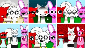 Incredibox - Sprunki Но Только Mroona VS Wenda VS Pinki В Different Mods