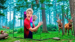 Построили НЕВИДИМУЮ СЕКРЕТНУЮ КОМНАТУ в ЛЕСУ !