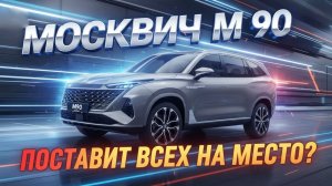 Новый МОСКВИЧ М90. Такого НЕ ОЖИДАЛИ / 2026