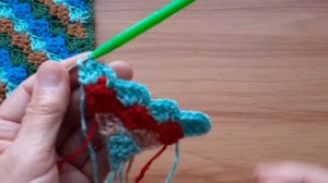 Коврик крючком. Просто , быстро ,уйдут все остатки пряжи!  💯👍!