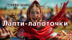 "Лапти-лапоточки" — праздничная русская плясовая песня о народном гулянье и русской душе
