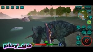 ДЕЙНОНИХУС выживание|The cursed dinosaurs isle!