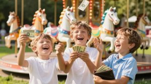 Как дети нашли большую сумму денег в кошельке? Где найти деньги 🤫 забавная история про деньги 2026