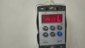 Ошибка NOT на контроллере DIXELL XW60K