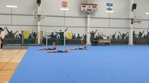 ТР 3 юношеский разряд, Гживатская - Поканевич - Короткова, ДШИ г.Светлый, Комбинированное упражнение