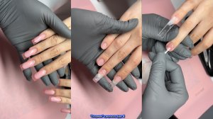 Коррекция, моего Наращивания/Перенаращивание ногтей