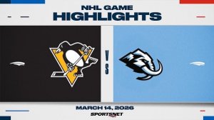 Обзор матча НХЛ | Юта Маммот - Питтсбург (15.03.2026)