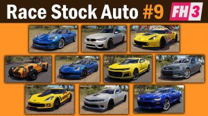 Forza Horizon 3 - Race Stock Auto #9
