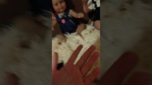 вечерний влог с 2 реборнами🫣Дети едят дрожи😩лям плохо себя видёт😫