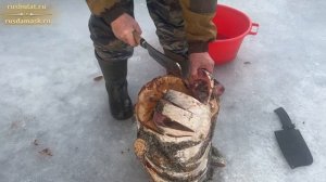 Для быстрой разделки рыбы нужна тяпка