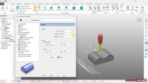 22. 4AXIS_B_LINE projection
