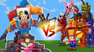 ПРОТОТИП против ВСЕХ АНИМАТРОНИКОВ из FNAF в Майнкрафт