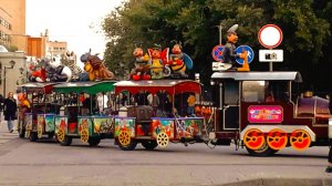 Веселый паровозик в Саратове