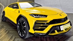 Lamborghini URUS Performance, брутальный SUV, интерьер и экстерьер.