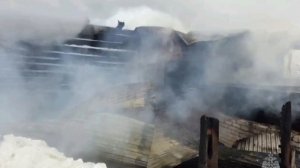 53-летний мужчина и 14-летний подросток погибли при пожаре в Татарстане