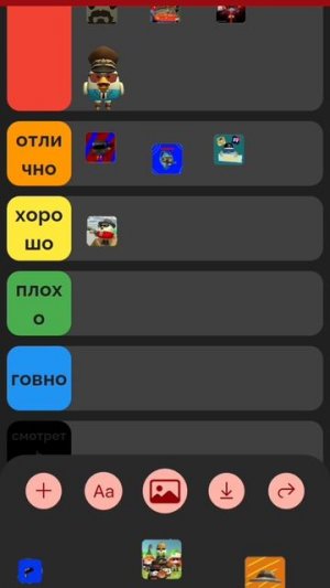 тир лист рутуберов