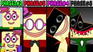 INCREDIBOX SPRUNKI 🎂 ВСЕ ФАЗЫ НОВОГО OC ✨ ДВАДЦАТЬ 2️⃣0️⃣ ОТ 1️⃣ ДО 5️⃣ ФАЗЫ 🔥