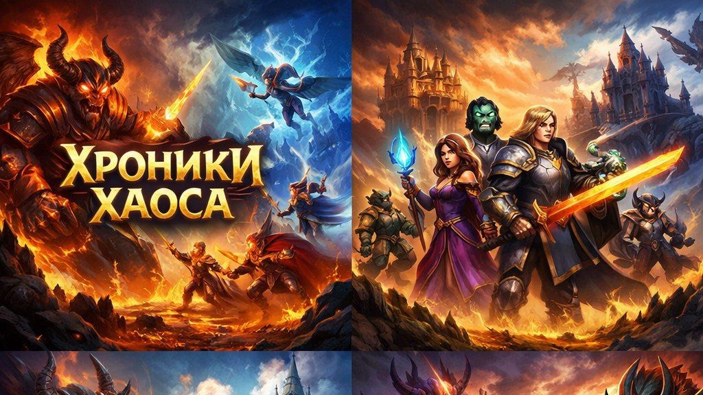 Хроники Хаоса Альянс Героев Мы снова вместе 5  Обновление игры обзор  после почти месяца оффлайн