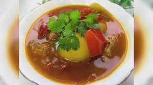 Свинина с овощами в казане! Сочный и очень вкусный рецепт