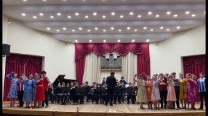 Ведущий творческий коллектив г. Москвы Духовой оркестр  и Учебный театр КМТИ им Г.П. Вишневской