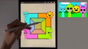 SPRUNKИ 🎨 ЭКСПЕРИМЕНТ СО СМЕШИВАНИЕМ ЦВЕТОВ В ЦИФРОВОМ ФОРМАТЕ SPRUNKI ЛЕГЕНДЫ