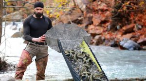 Рыбалка с системой «Качели»  / Невероятно / Необычный способ ловли рыбы !