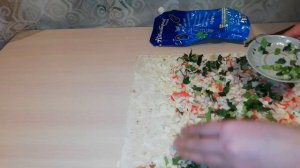 КРАБОВЫЙ РУЛЕТ В ЛАВАШЕ