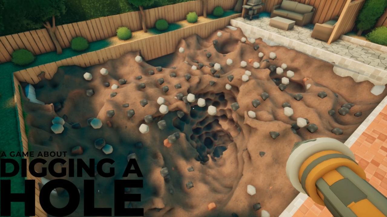 A Game About Digging A Hole/ РАСКОПАЛ ВЕСЬ ДВОР РАДИ ЭТОГО