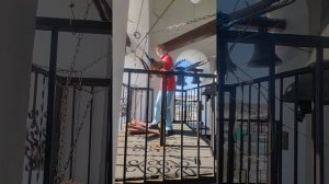 Колокольный звон после Божественной Литургии. Крестопоклонная неделя 2026. Звонарь - Ивочкин Тимур