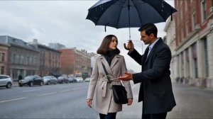 "Под дождём произошло то,чего она не ожидала"