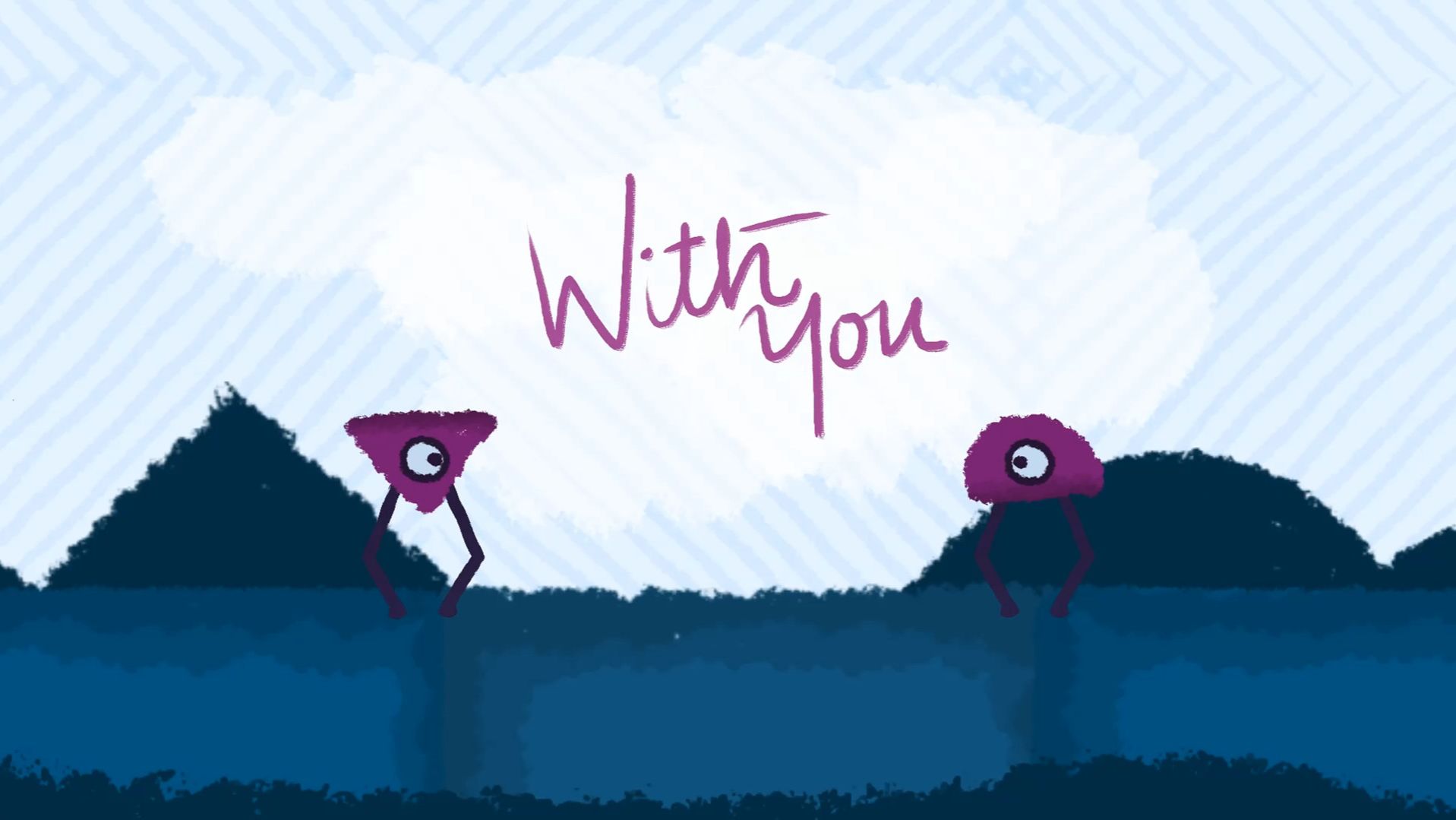 ИГРАЮ ОДИН ЗА ДВОИХ➤➤➤WITH YOU➤➤➤Инди-игра