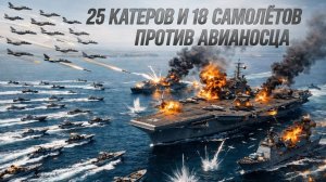 Иран запускает 25 скоростных катеров и 18 истребителей против авианосца USS Abraham Lincoln