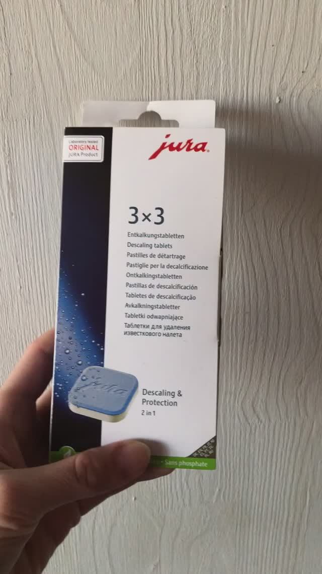 Таблетки Jura декальцинация