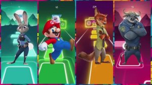 ГРАНДИОЗНОЕ ИСПЫТАНИЕ: ЗВЕРОПОЛИС 2 против СУПЕР МАРИО ⚡️ БИТВА ПЛИТКИ ХОП 🏆