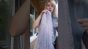 Палантины из козьего пуха.