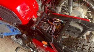 Иж планета 5-01 зажигание СDI; схема для подключения и работы контрольной лампочки заряда