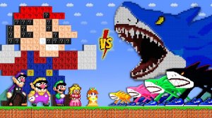 🦈 Марио против Тралалеро Тралала Соника: кто самый СИЛЬНЫЙ