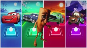 Тачки в музыкальной игре!Молния Маккуин против Чико Хикса и Дока Хадсона Битва на выживание