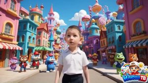 «Детская песня о сказочном городе | Веселая музыка для малышей | »