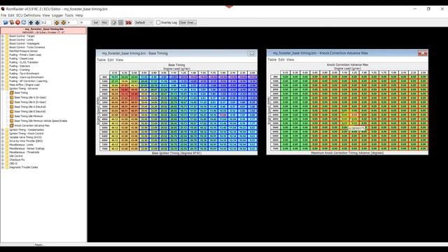 Настройка угла опережения зажигания