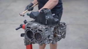 разбор ej новый блок и отказ натяжителя